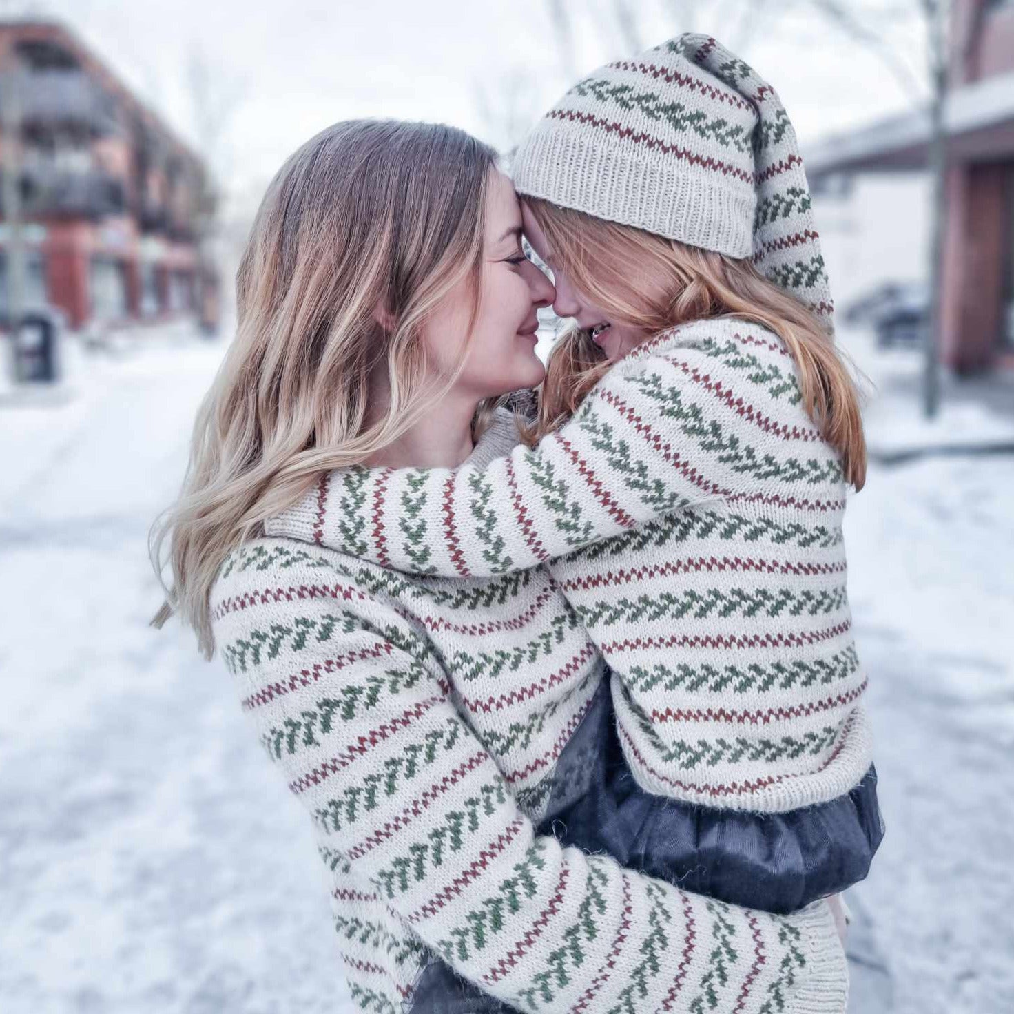 HOLLY-JOLLY SWEATER - WOMAN -English pattern