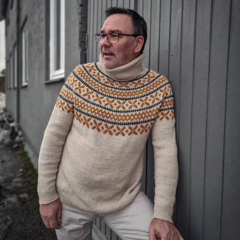 MY-LUCKY SWEATER VOKSEN -Norsk oppskrift