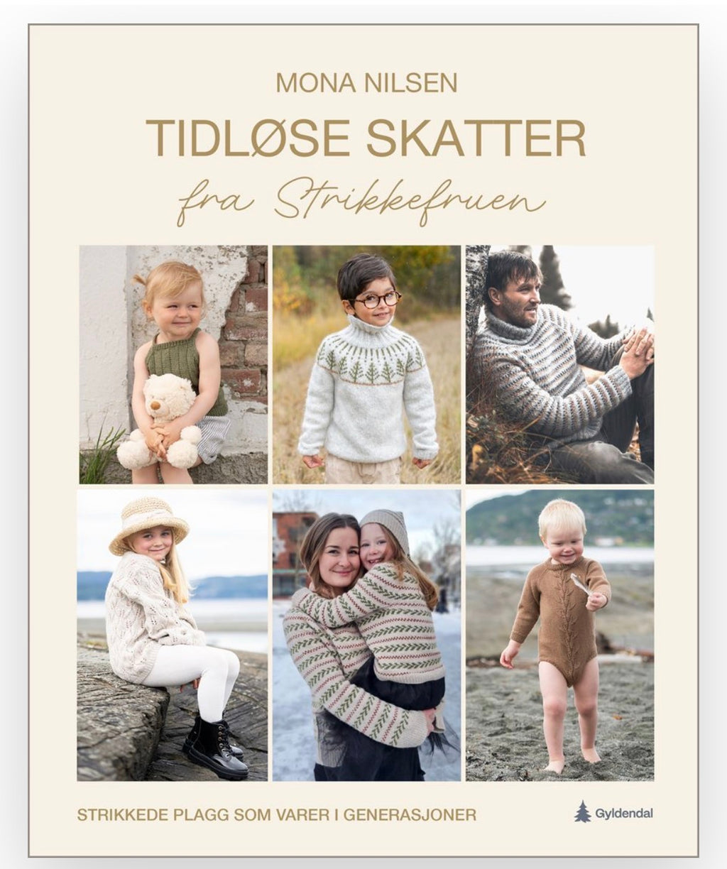 TIDLØSE SKATTER - signert utgave + trykt oppskrift på Kina sko