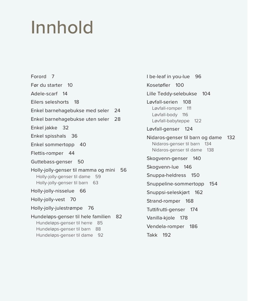 TIDLØSE SKATTER - signert utgave + trykt oppskrift på Kina sko