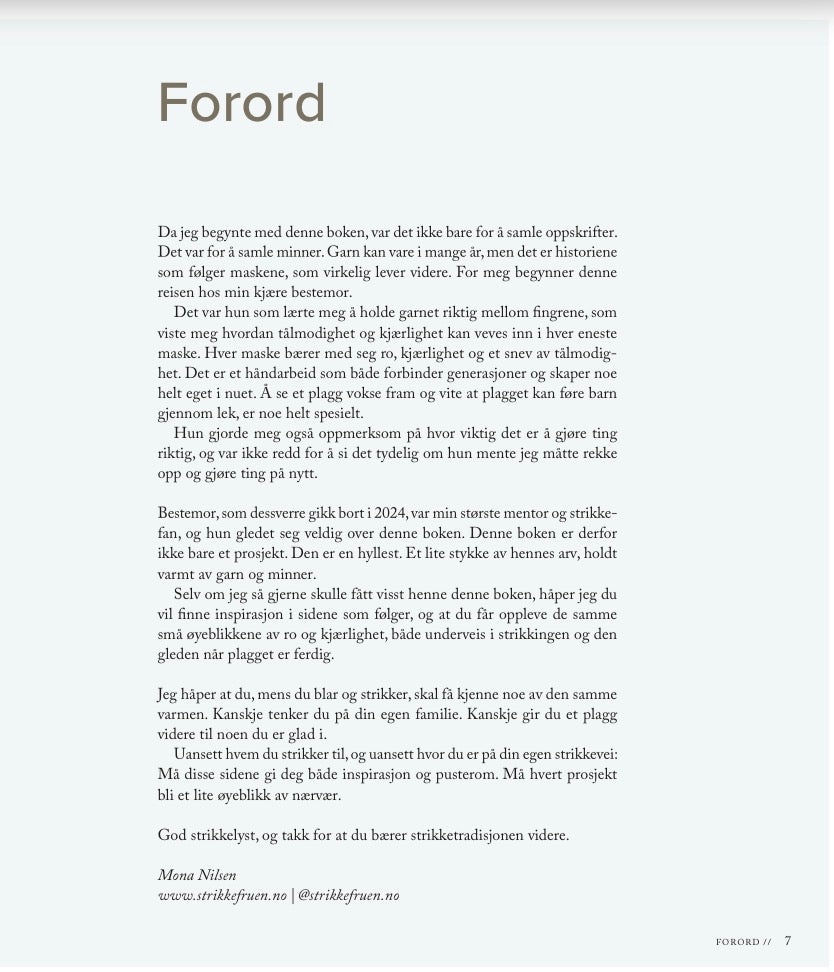 TIDLØSE SKATTER - signert utgave + trykt oppskrift på Kina sko