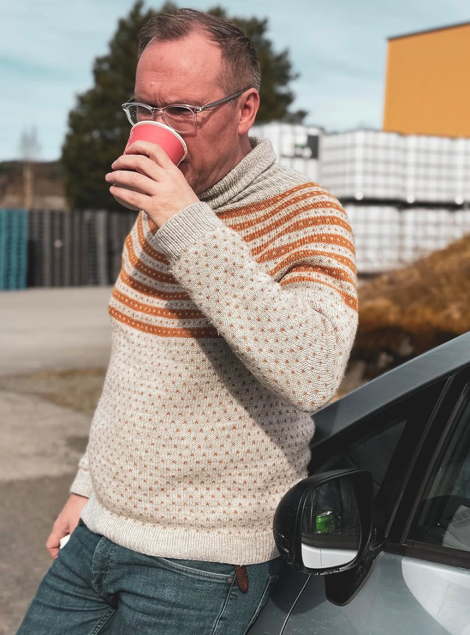 SAUTSO SWEATER VOKSEN -Norsk oppskrift