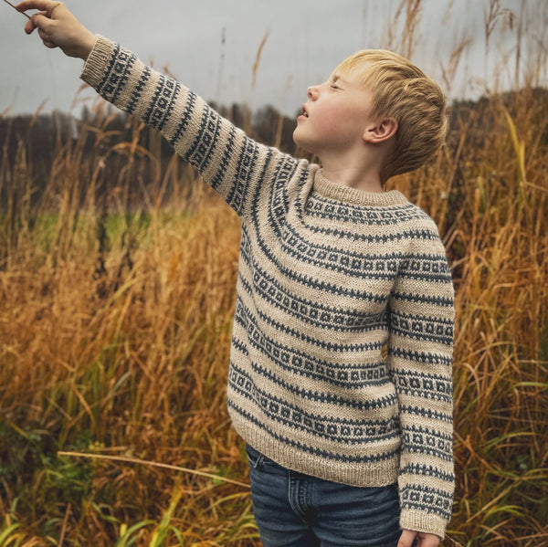 FANNAR SWEATER - Norsk oppskrift