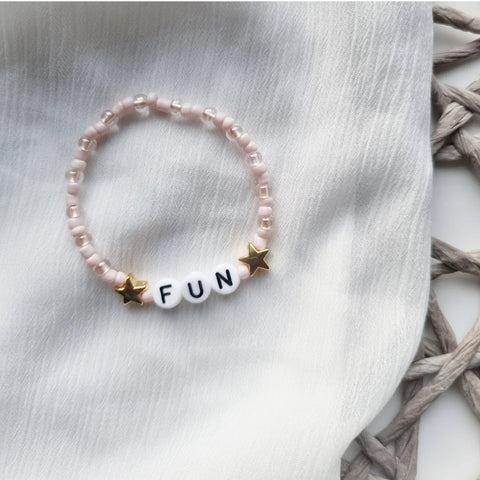 "FUN" barn/rosa