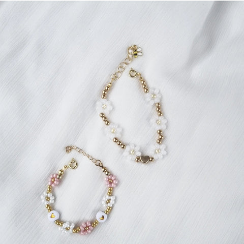 "MAMMA+MINI" blomsterarmbånd