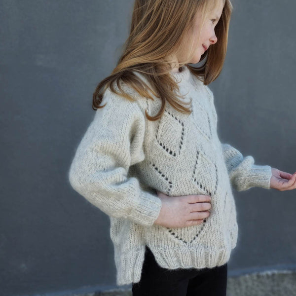 Chunky diamond sweater - NORSK OPPSKRIFT