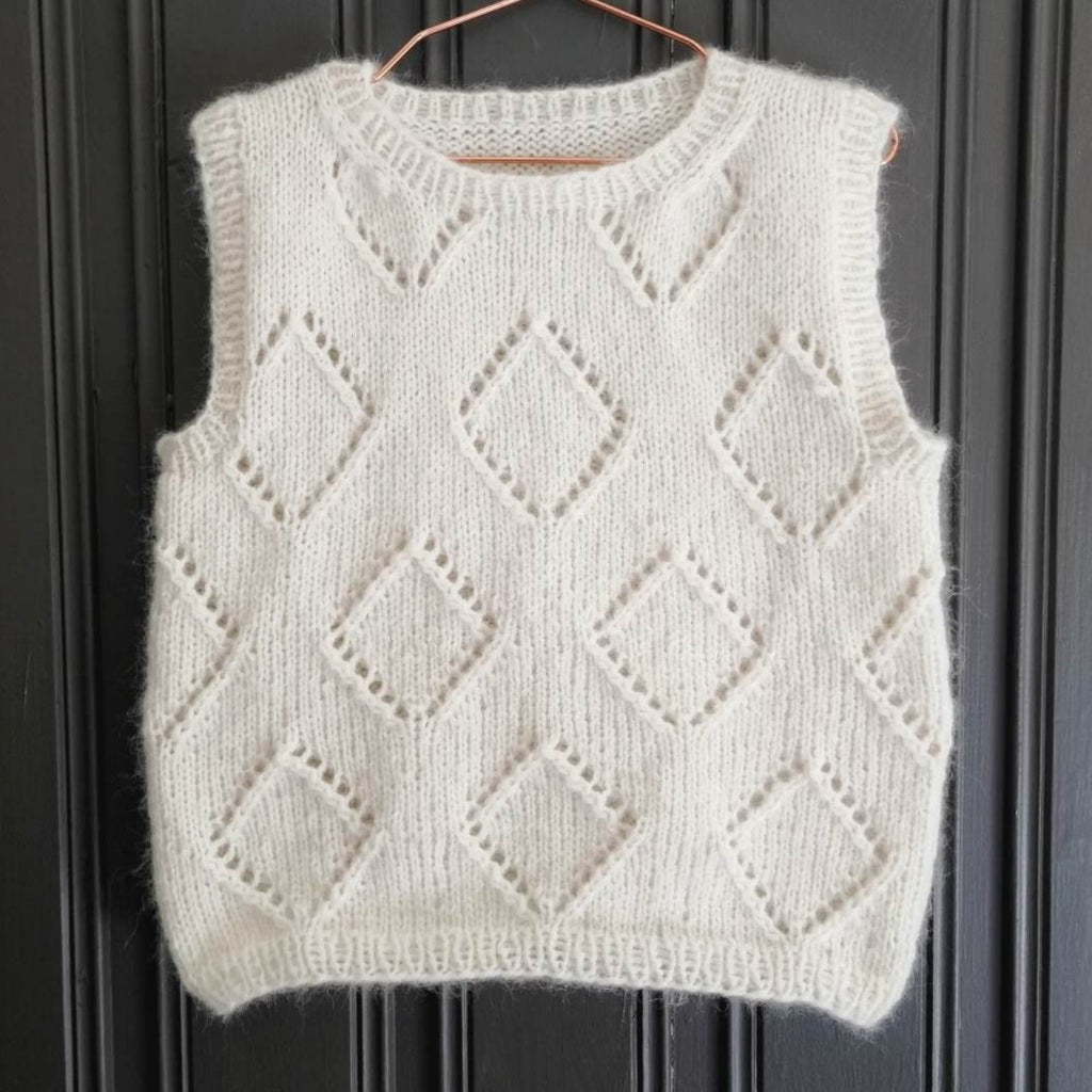 Chunky diamond slipover - NORSK OPPSKRIFT