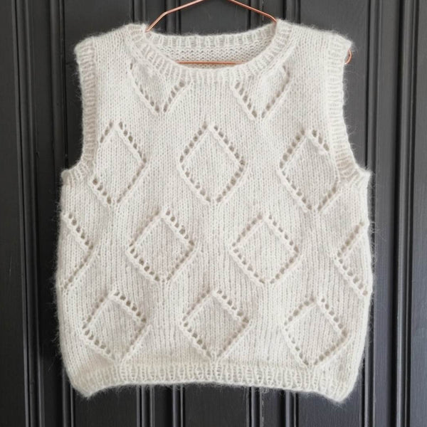 Chunky diamond slipover - NORSK OPPSKRIFT