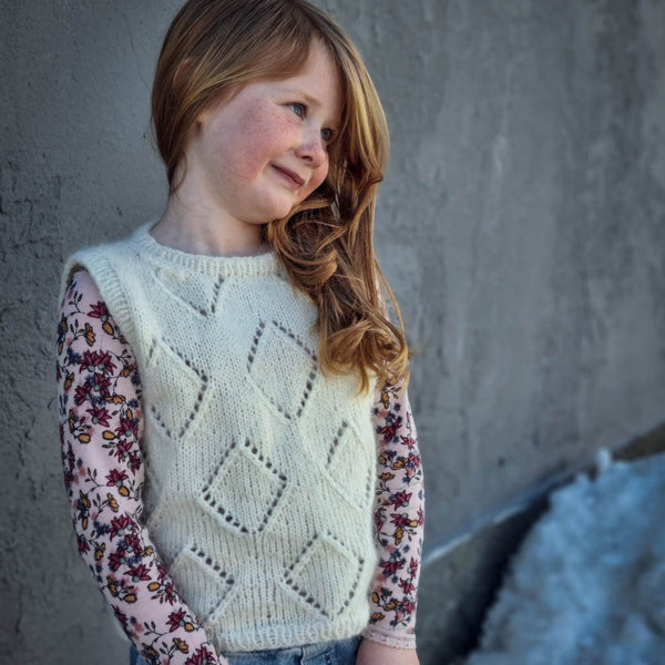 Chunky diamond slipover - NORSK OPPSKRIFT